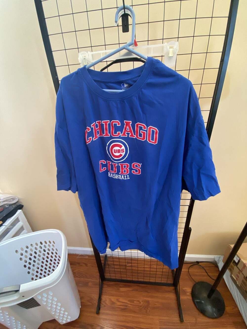 MLB Chicago Cubs Genuine Merchandise Blue Graphic T-Shirt Size 5XLT